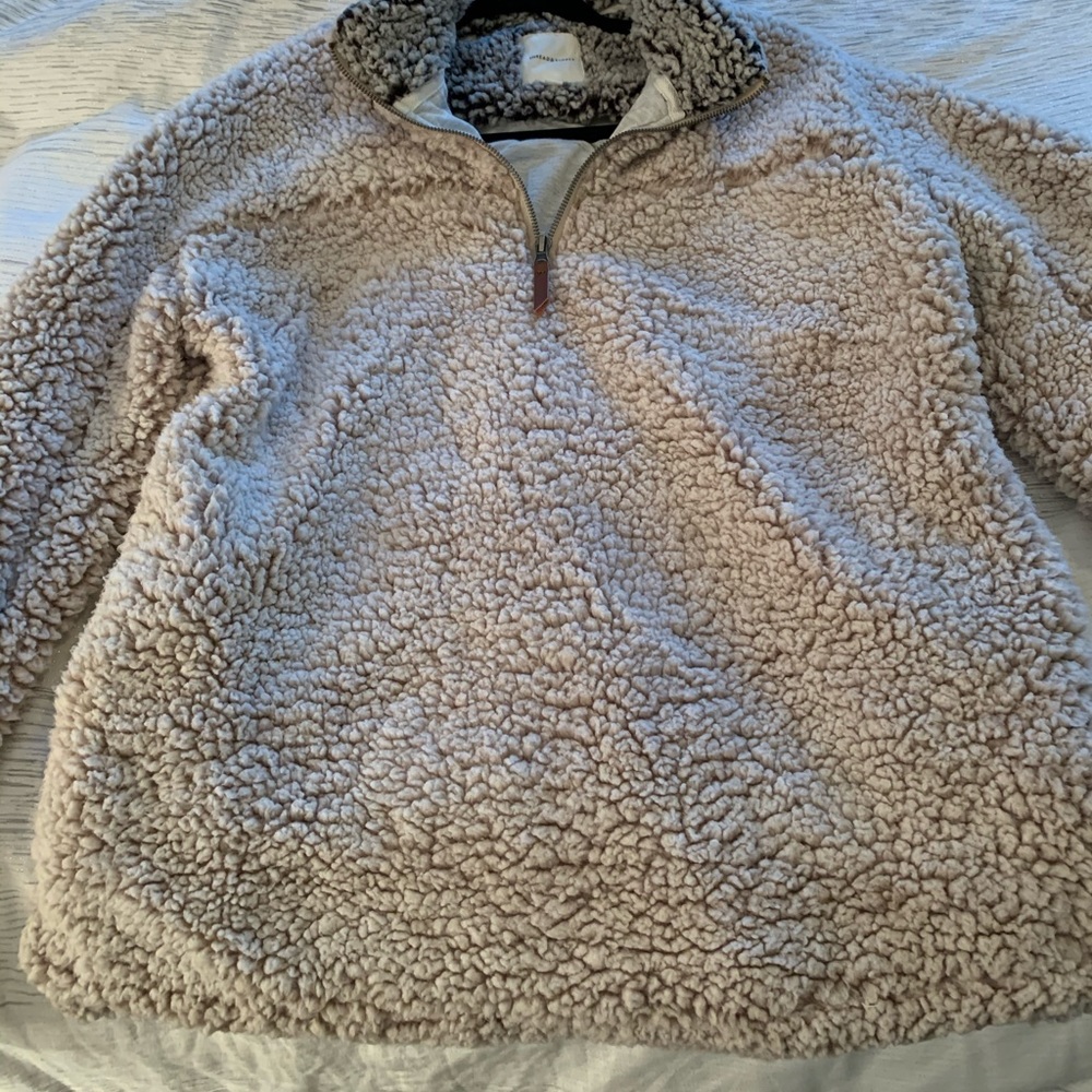 Thread & Supply Beige Sherpa SZ L from Nordstrom